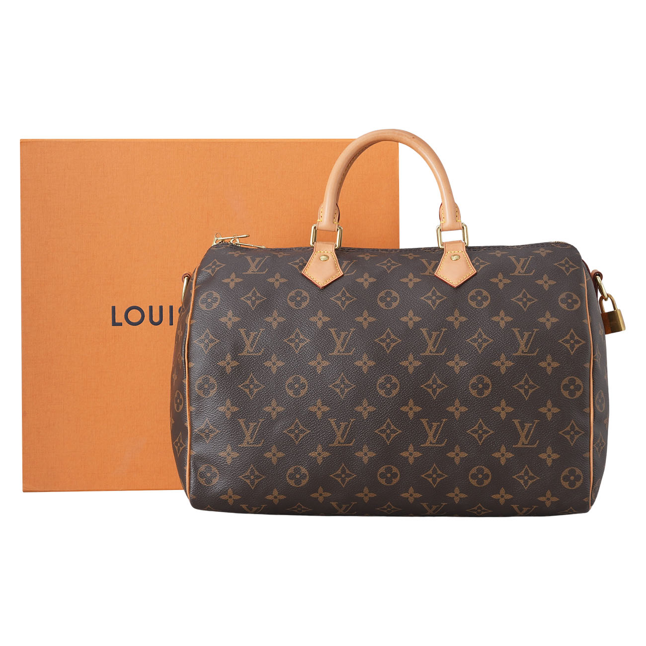 LOUIS VUITTON(USED)루이비통 모노그램 스피디 35 반둘리에